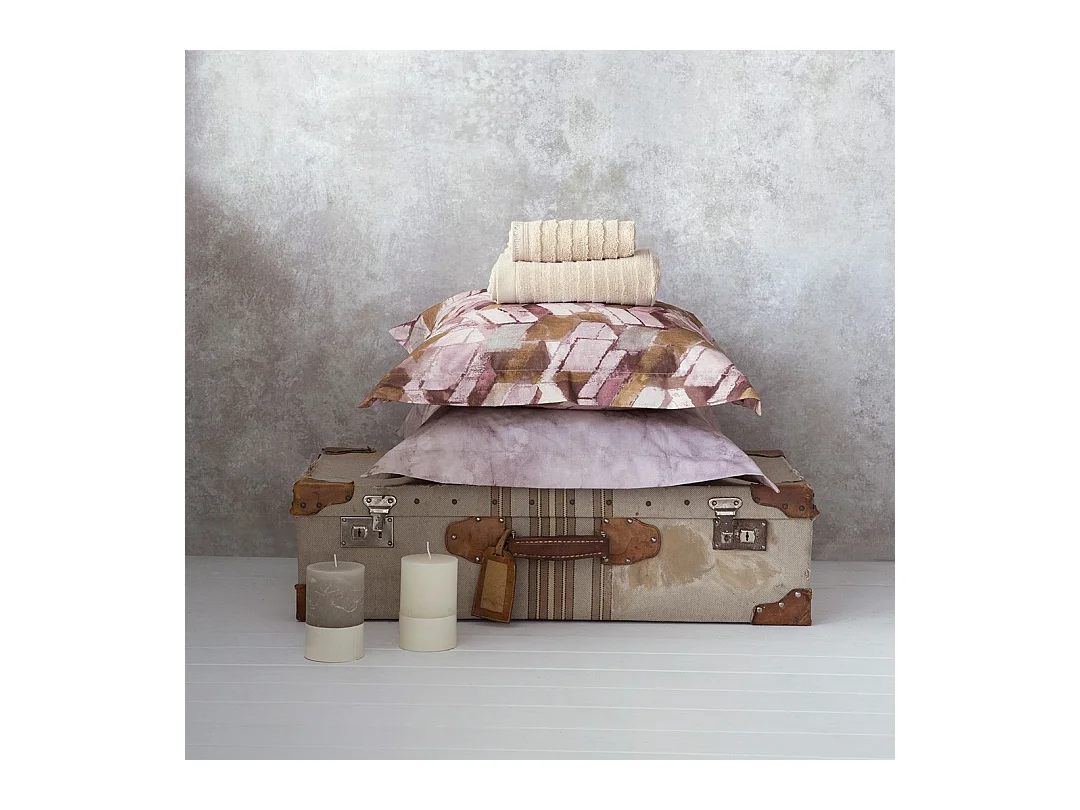 Taies d'oreiller 65x65 cm (2) Guy Laroche NUNET multicolore 65x65