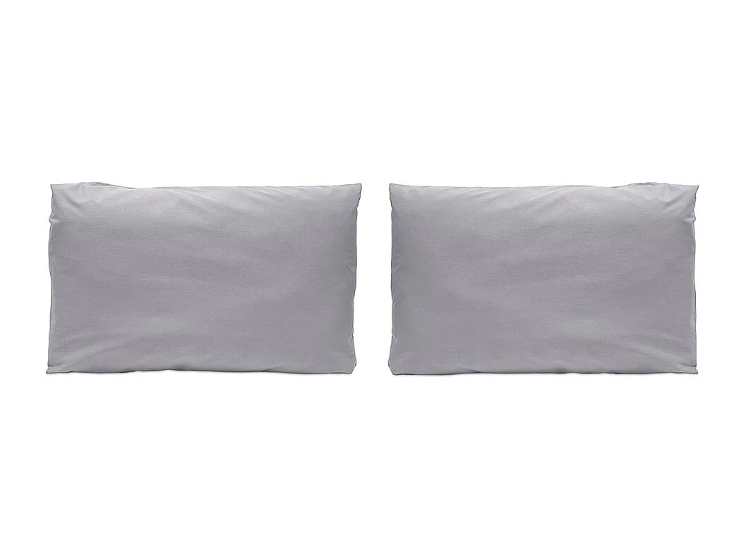 Taies d'oreiller (2) Guy Laroche PURE 50x75 (2) cm gris brouillard 50x75