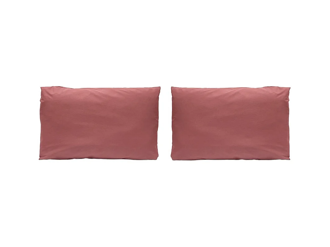 Taies d'oreiller (2) Guy Laroche PURE 50x75 (2) cm rouge blush 50x75