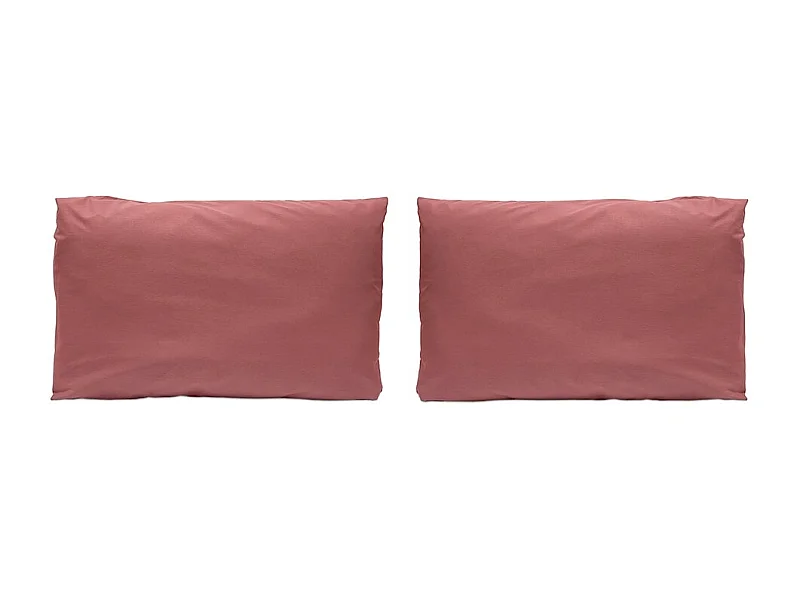 Taies d'oreiller (2) Guy Laroche PURE 50x75 (2) cm rouge blush 50x75