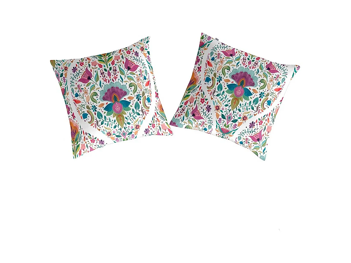 Taies d'oreiller (2) Naf Naf SHIRE A multicolore 65x65