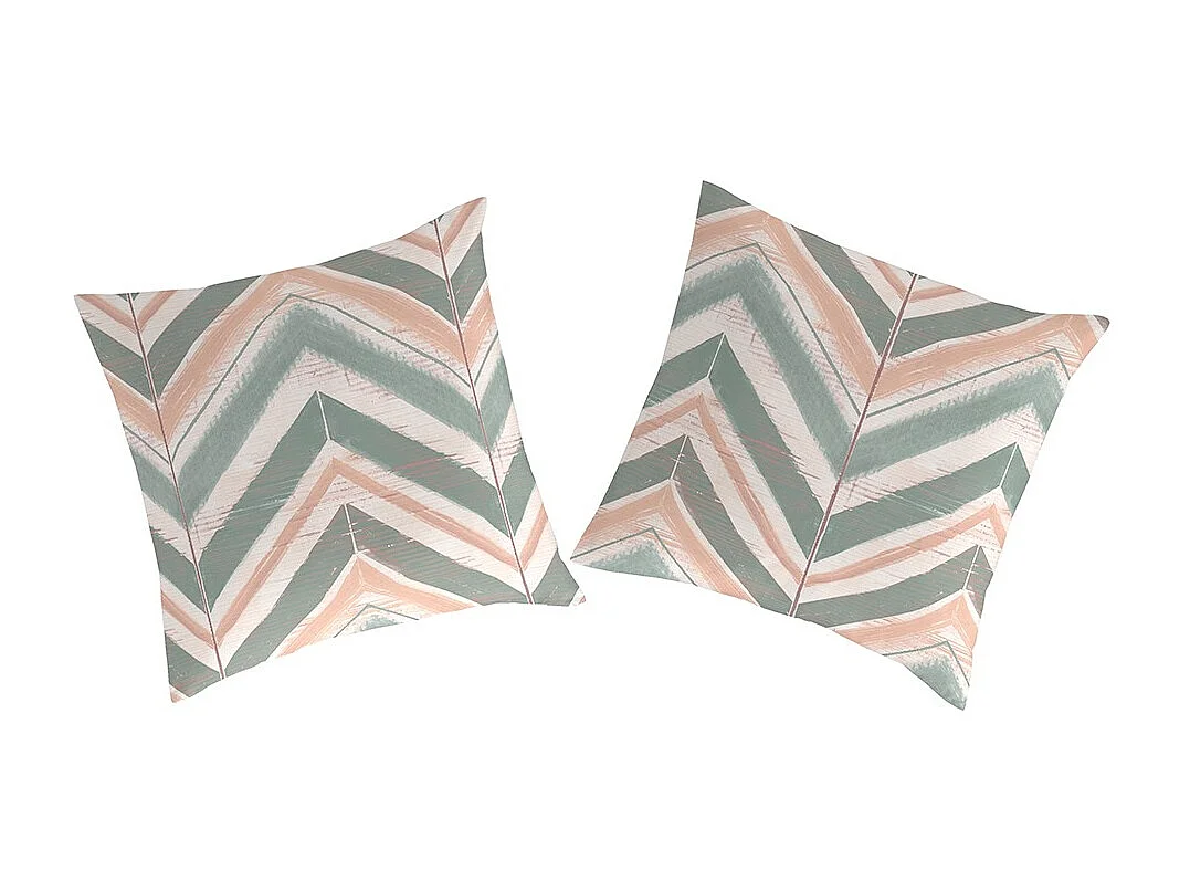 Guy Laroche Nina theegroene kussenslopen 65x65