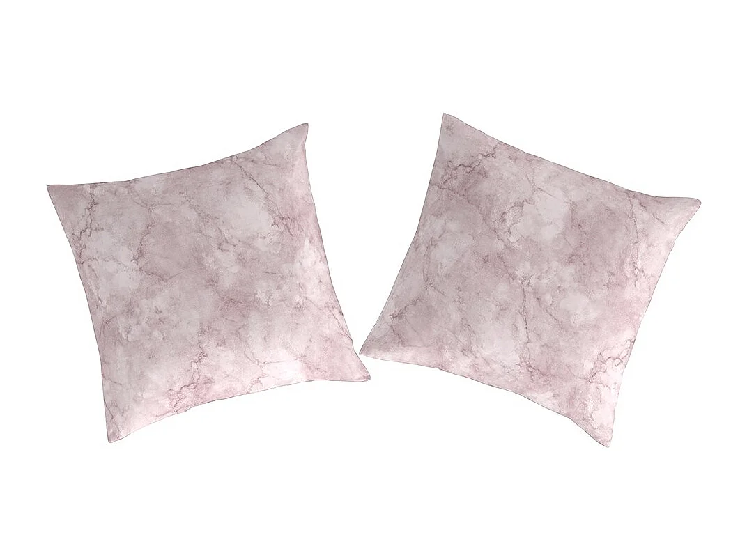 Taies d'oreiller 65x65 cm (2) Guy Laroche MACALE mauve 65x65