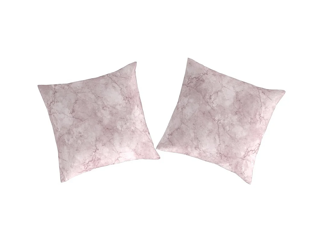 Taies d'oreiller 65x65 cm (2) Guy Laroche MACALE mauve 65x65