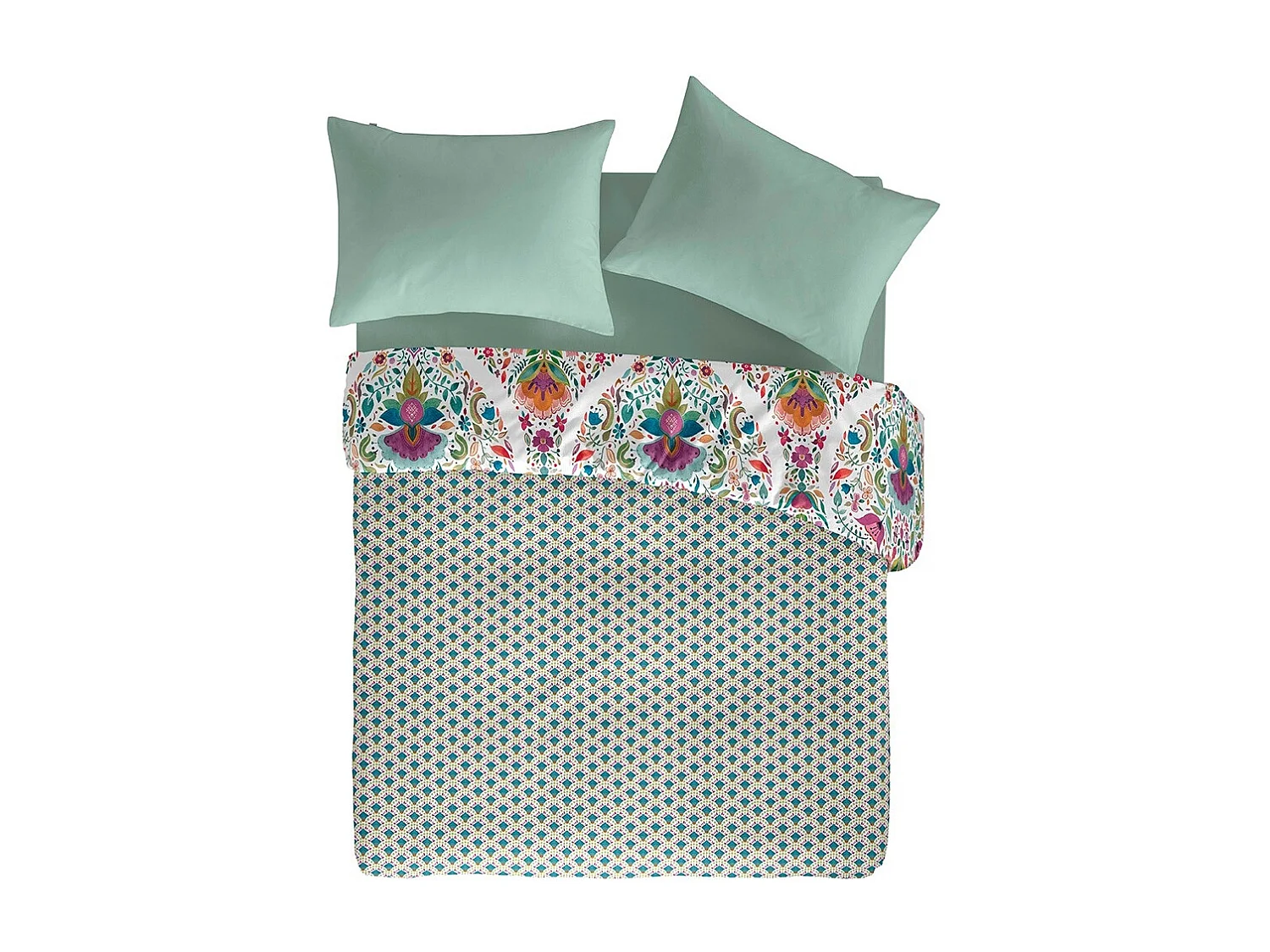 Copripiumino reversibile multicolor Naf Naf SHIRE