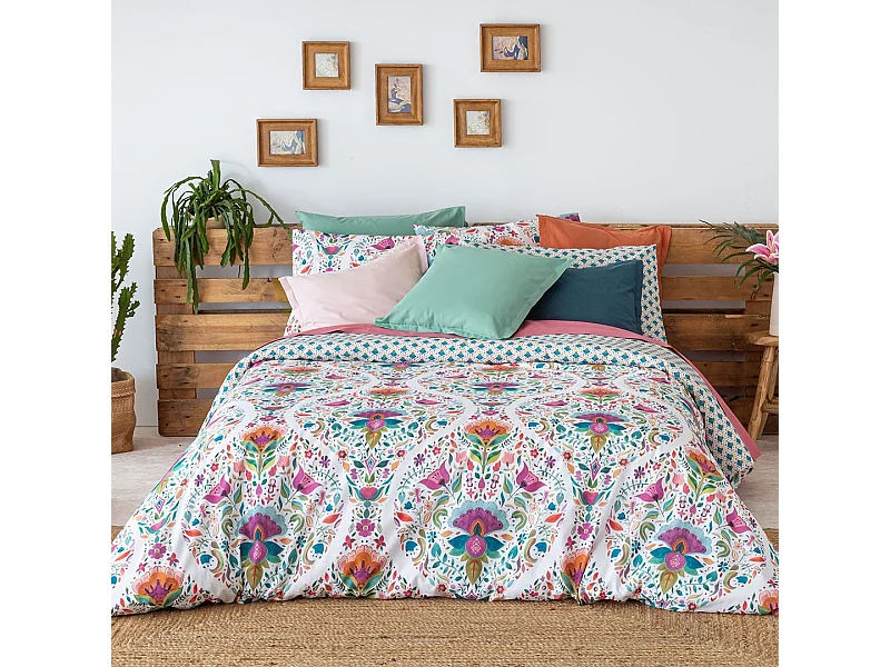 Copripiumino reversibile multicolor Naf Naf SHIRE