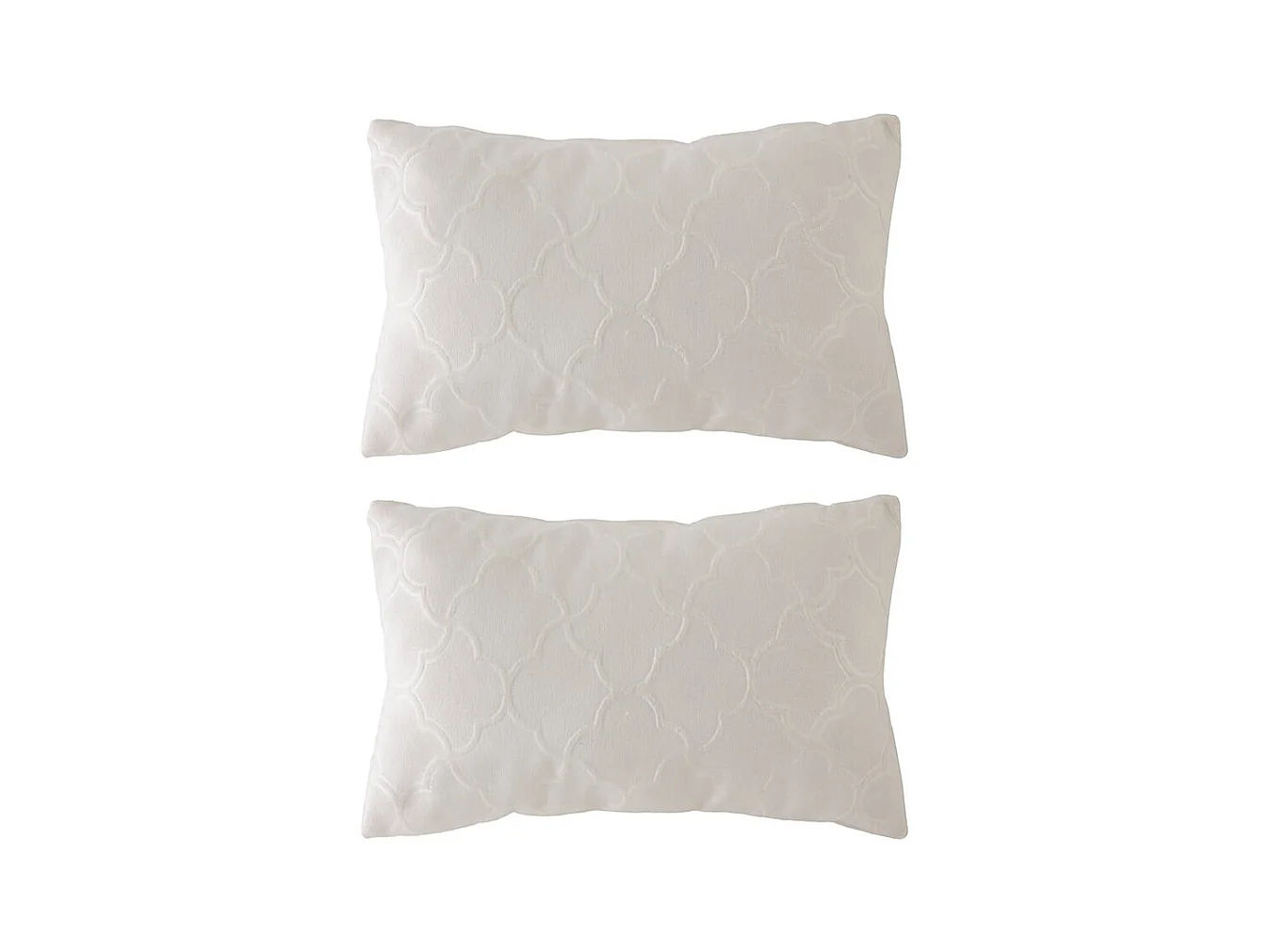 Guy Laroche Dorya-b housse de coussin pack 30x50 (2) écru 30x50