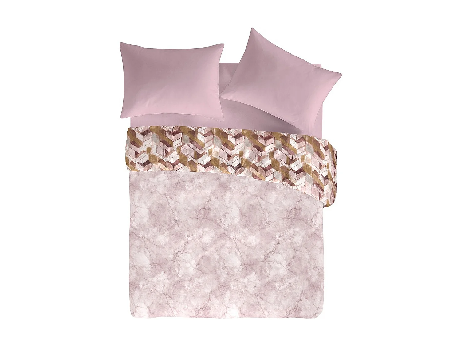 Housse de couette réversible Guy Laroche NUNET/MACALE multicolore 155x220 cm