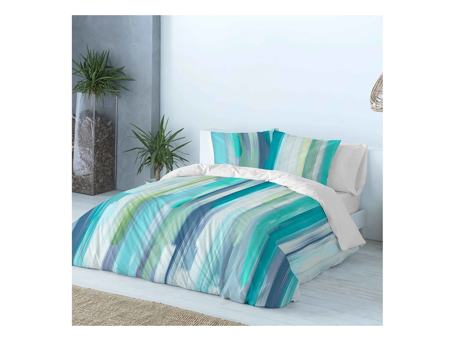 Dekbedovertrek Naf Naf Loane navy 200x200 cm