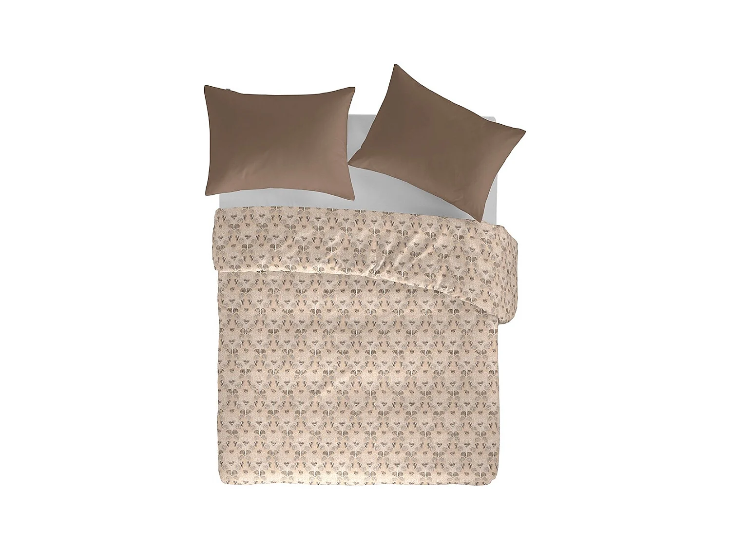 Bati aube biologisch linnen/katoenen dekbedovertrek 200x200 cm