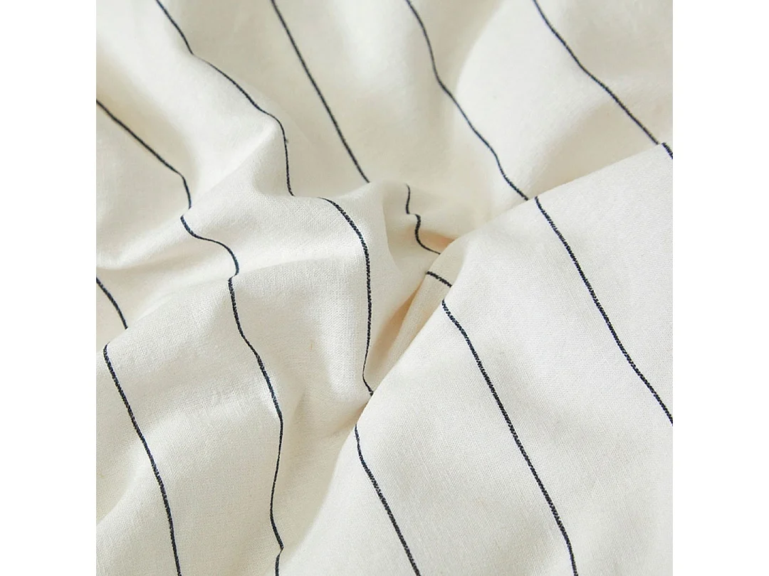 Housse de couette bleu gris 155x220 cm