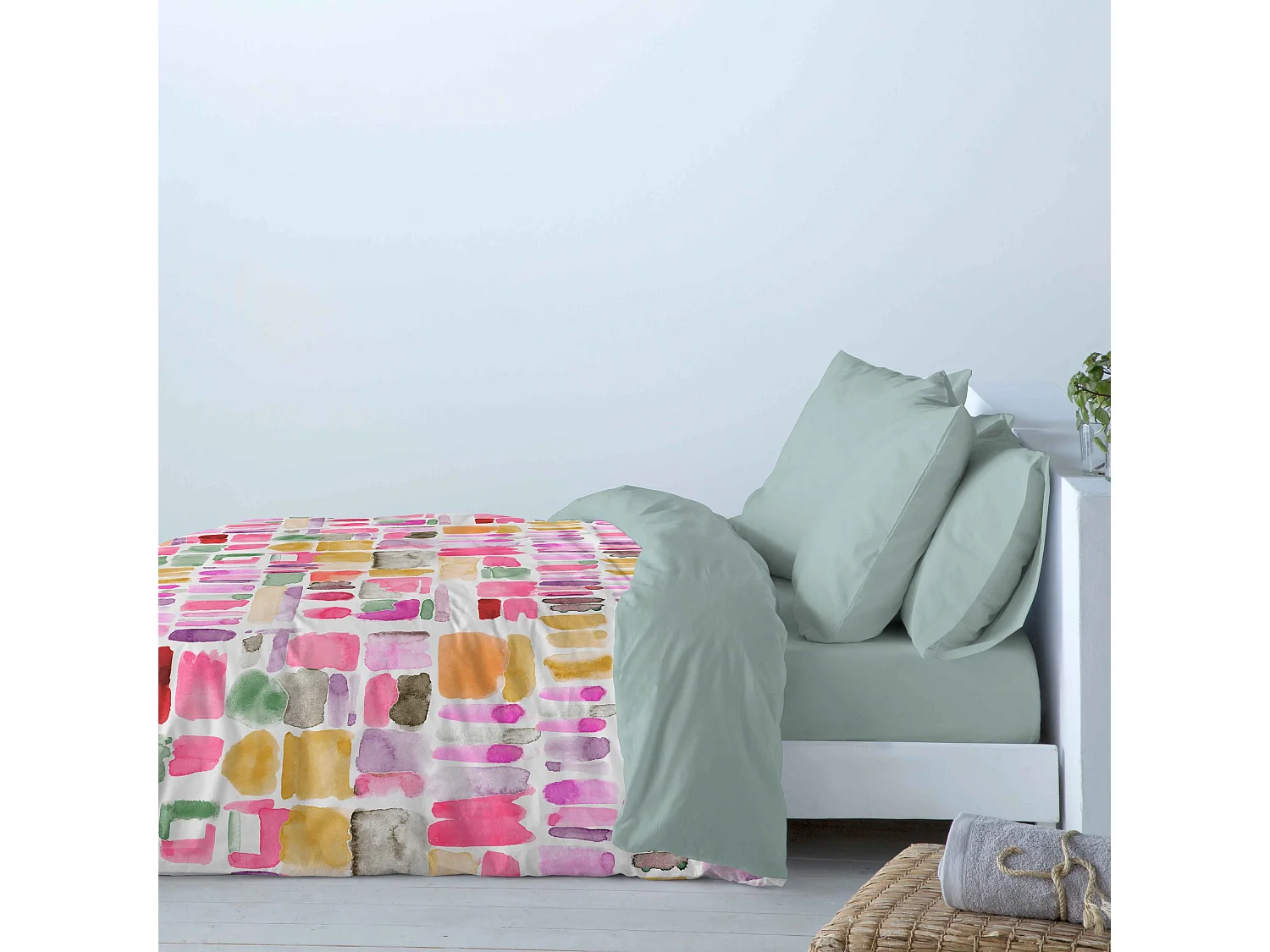 Dekbedovertrek Naf Naf Lille roze 260x240 cm