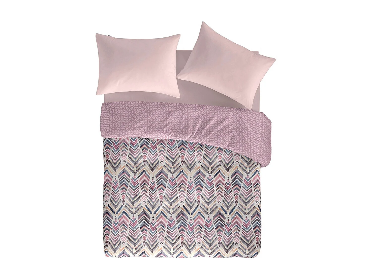 Housse de couette réversible multicolore Naf Naf ZEYA 260x240 cm