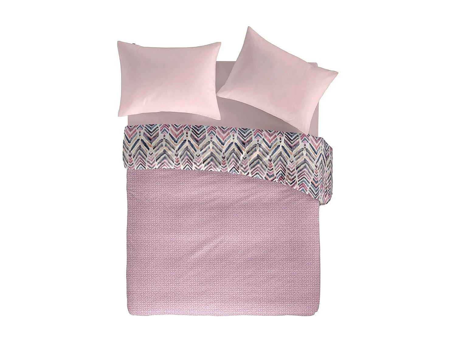 Housse de couette réversible multicolore Naf Naf ZEYA 260x240 cm