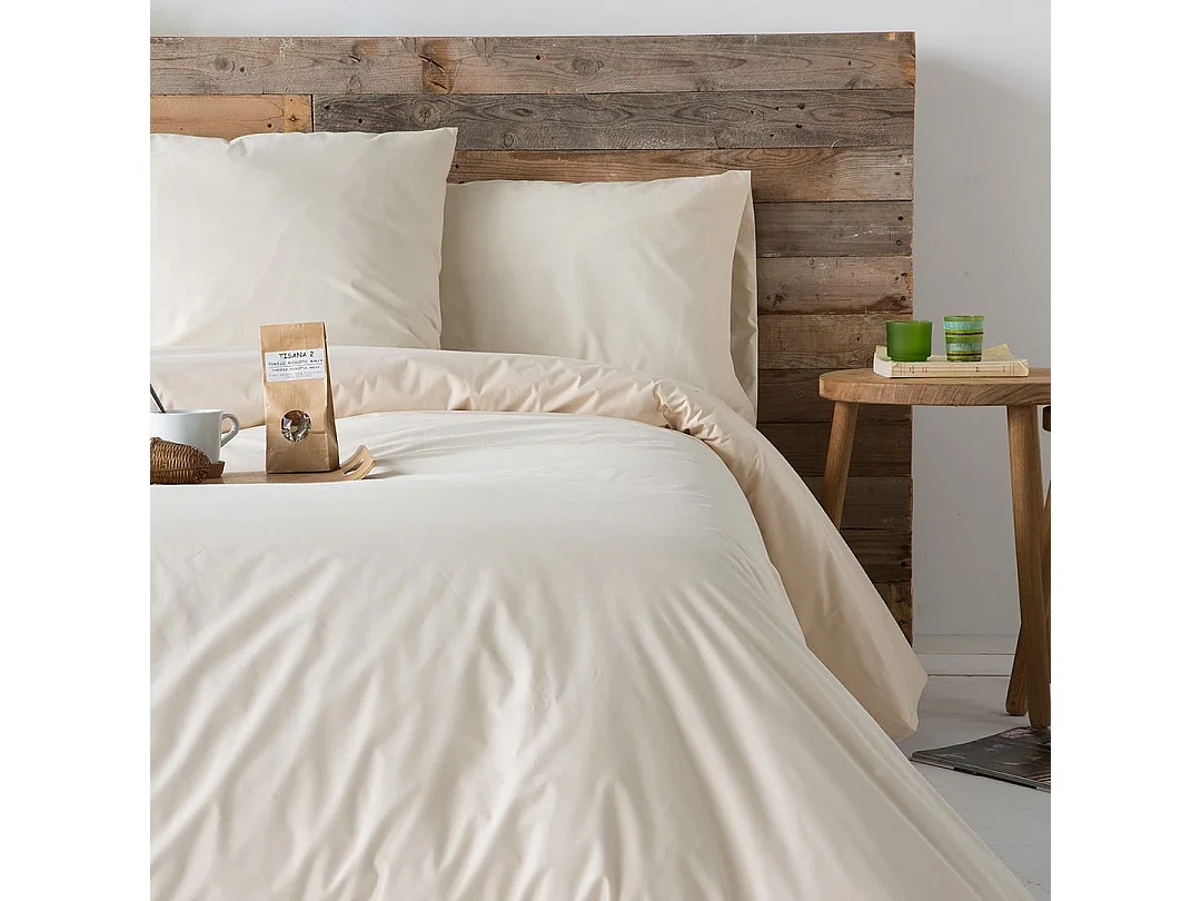 Housse de couette Guy Laroche Pure crème 155x220 cm