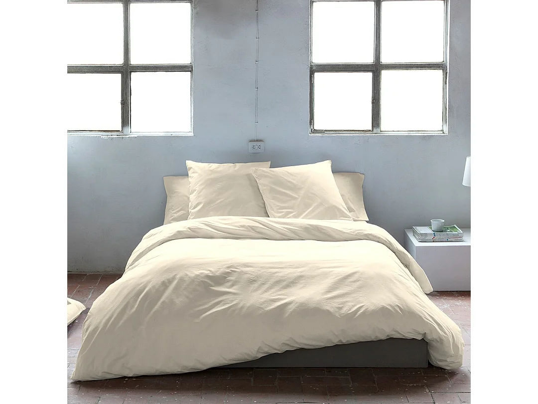 Housse de couette Guy Laroche Pure crème 155x220 cm