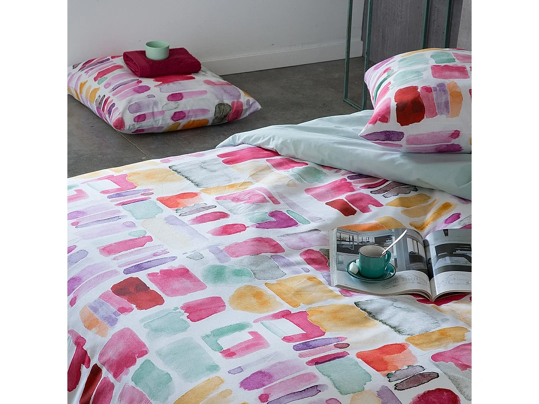 Dekbedovertrek Naf Naf Lille roze 140x200 cm