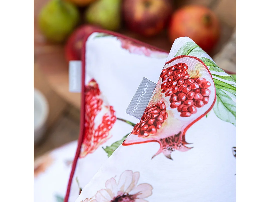 Housses de coussin (2) Naf Naf MINGRANA rouge 30x50