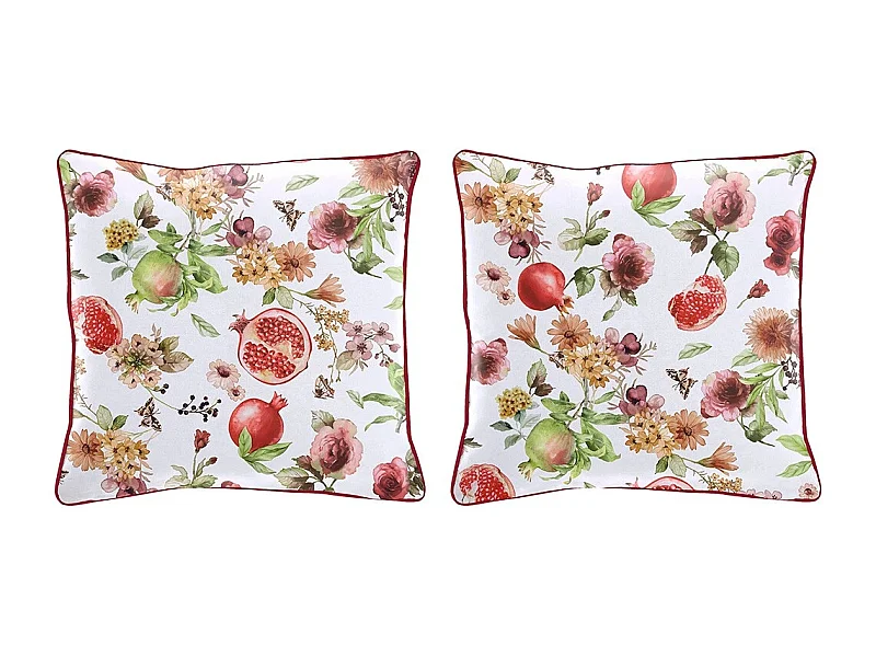 Housses de coussin (2) Naf Naf MINGRANA rouge 30x50