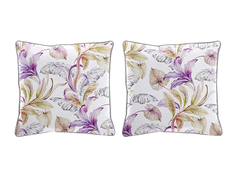 Housses de coussin (2) Naf Naf ULUTU mauve 30x50