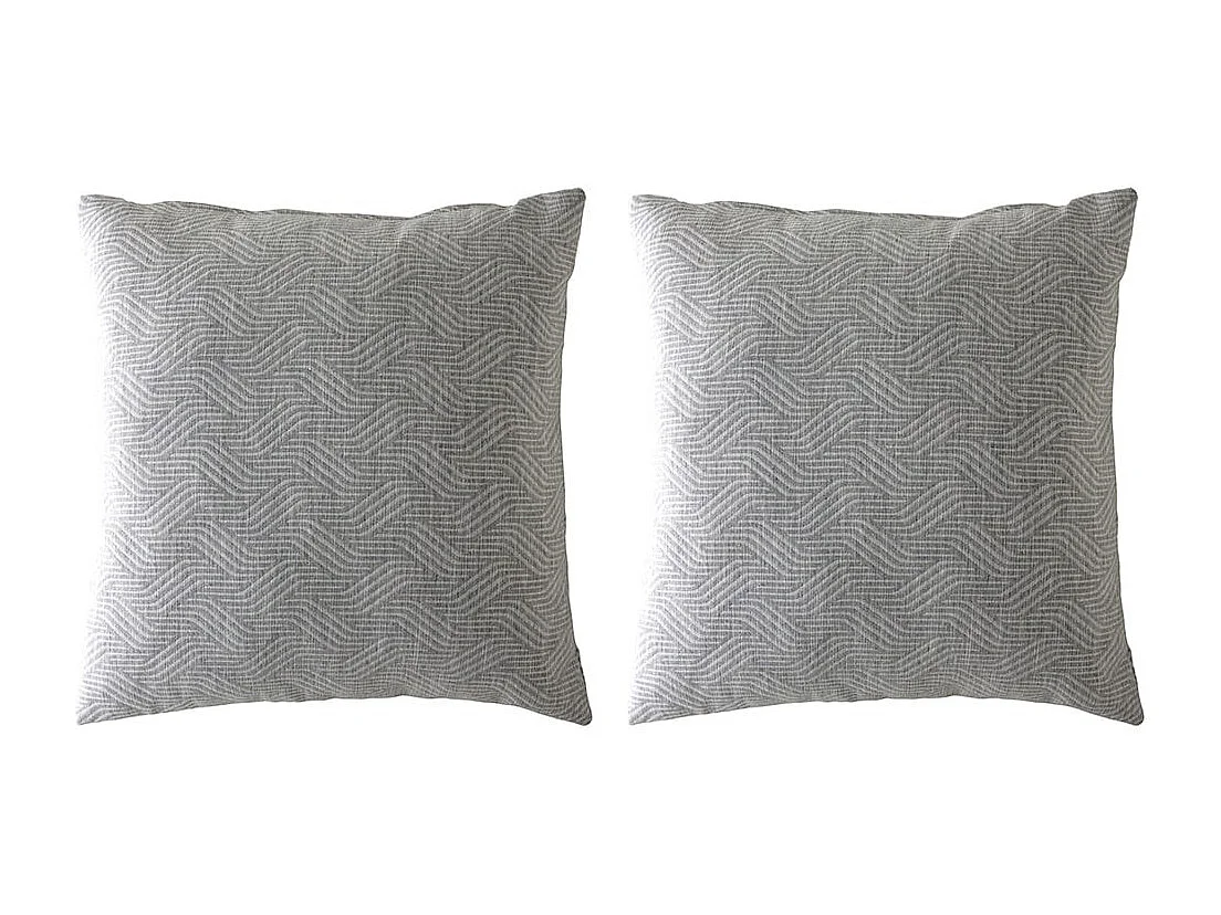 Guy Laroche Tevere-b kussenhoezen pak 50x50 (2) grijs 50x50