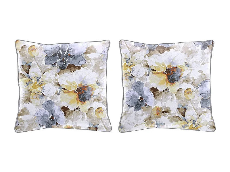 Fodere per cuscini (2) Naf Naf NEBBIA A giallo