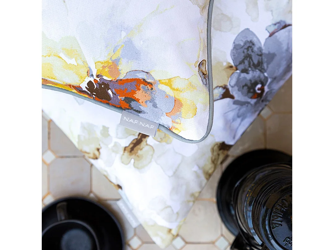 Fodere per cuscini (2) Naf Naf NEBBIA A giallo