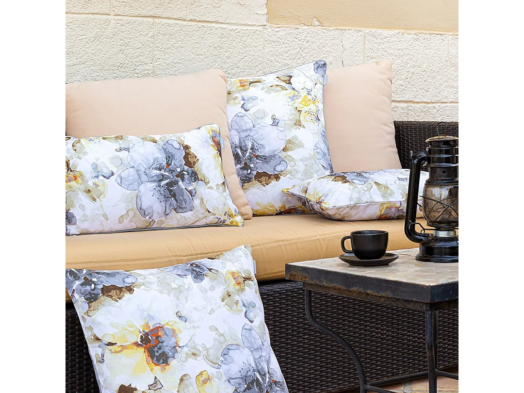 Kussenhoezen (2) Naf Naf NEBBIA A geel 30x50