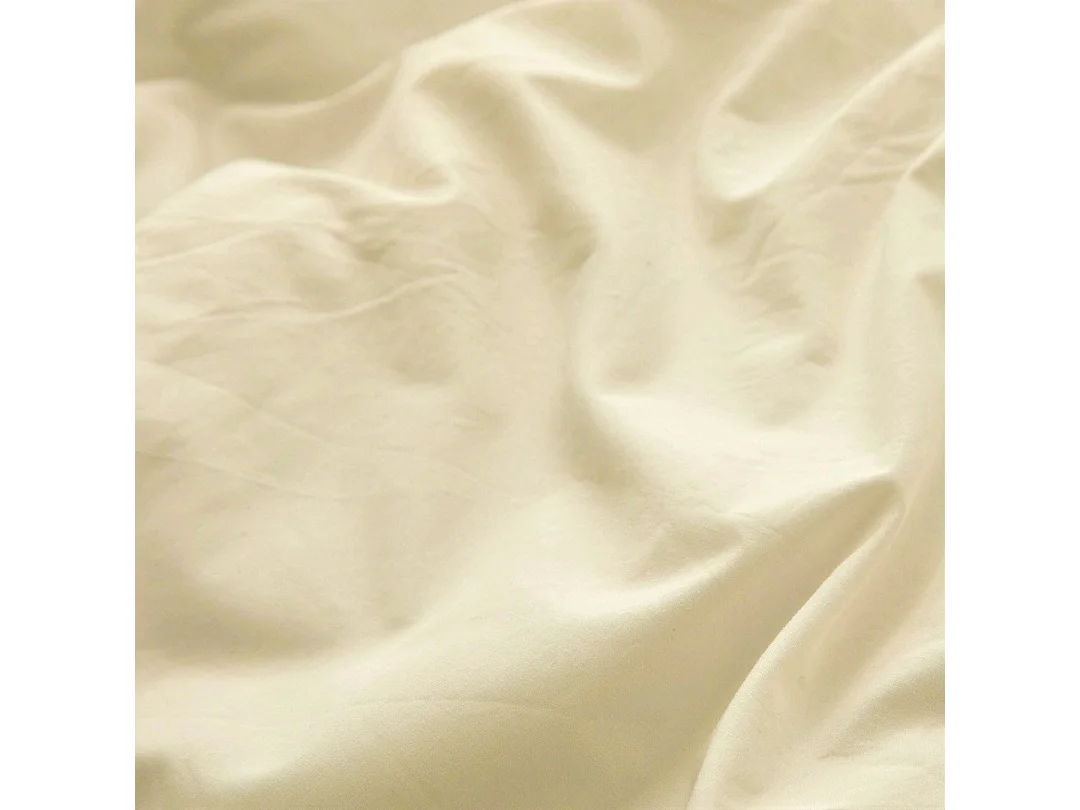 Funda nórdica 100% algodón percal orgánico Liso PB arena 240x220 cm