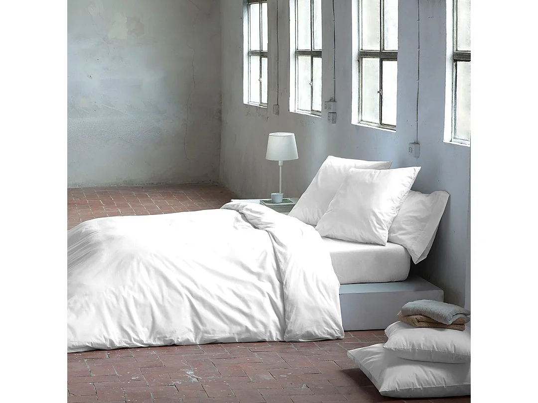Housse de couette Guy Laroche Blanc pur 200x200 cm