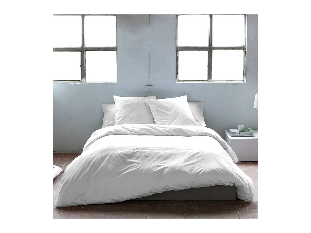 Housse de couette Guy Laroche Blanc pur 200x200 cm