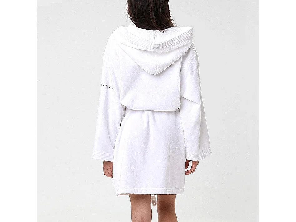 Naf Naf Velourskleurige witte badjas M - L