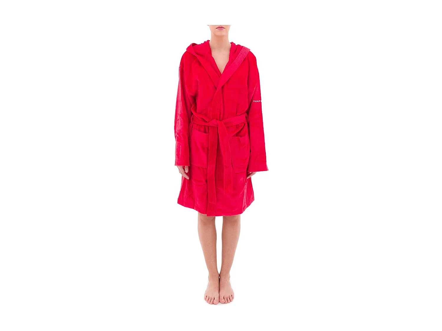 Naf Naf Peignoir Velour couleurs rouge L - XL