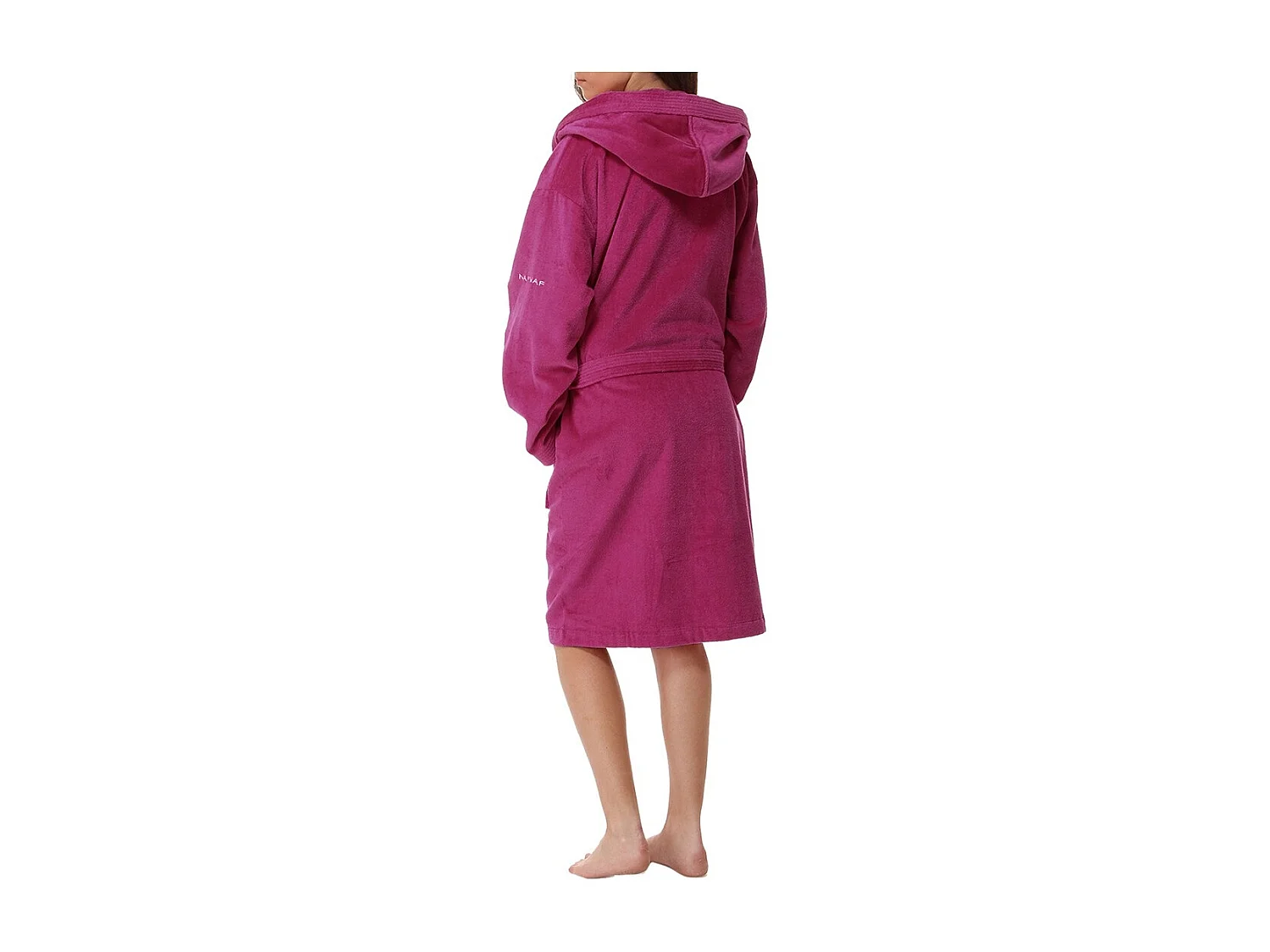 Naf Naf Peignoir en velours couleurs aubergine L - XL