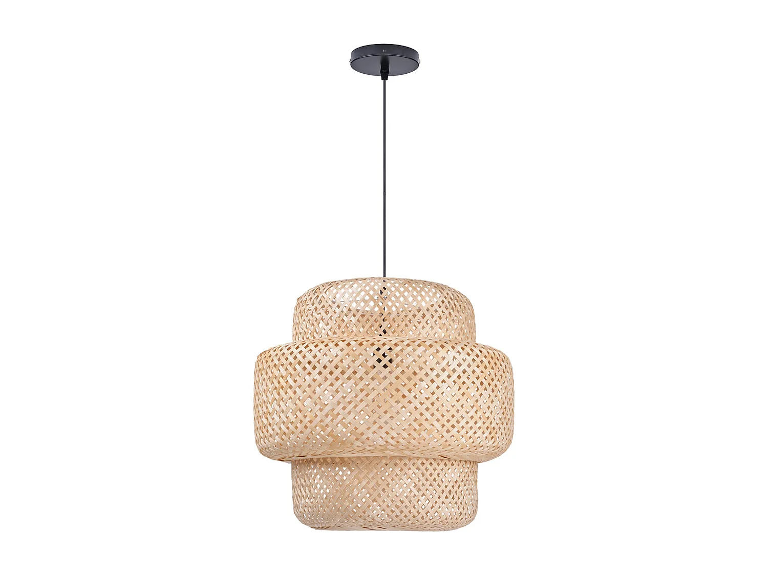 Suspension en bambou  créatives,d35cm x h35cm