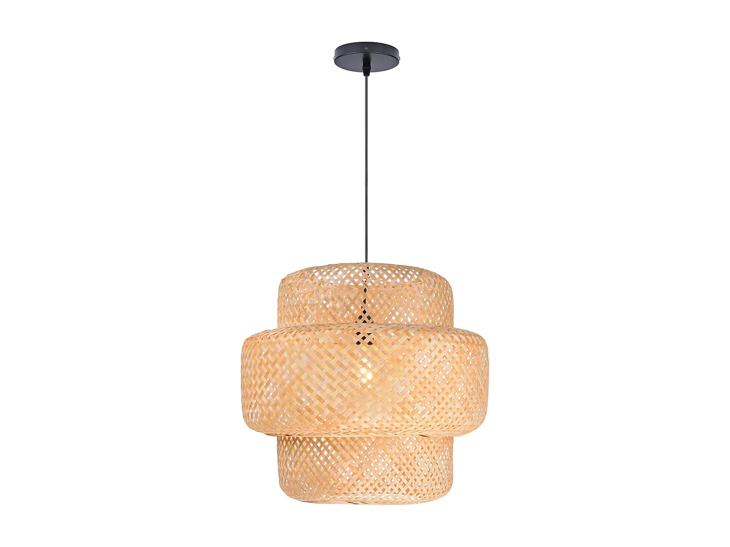 Suspension en bambou  créatives,d35cm x h35cm