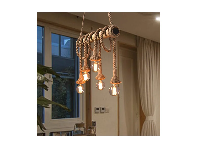 Lampe linéaire pour salle à manger modèle d80 cm x h50 cm