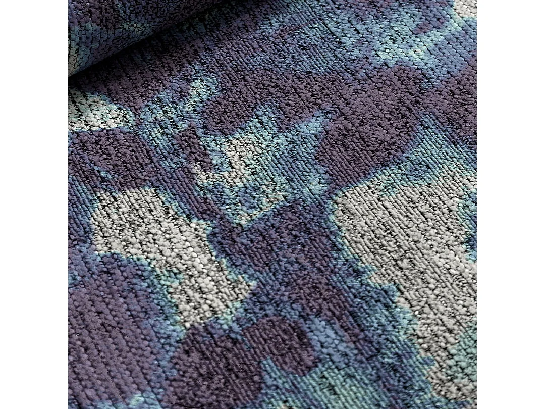 Pufe Rodier Azuri 50x50x50 cm multicolorido