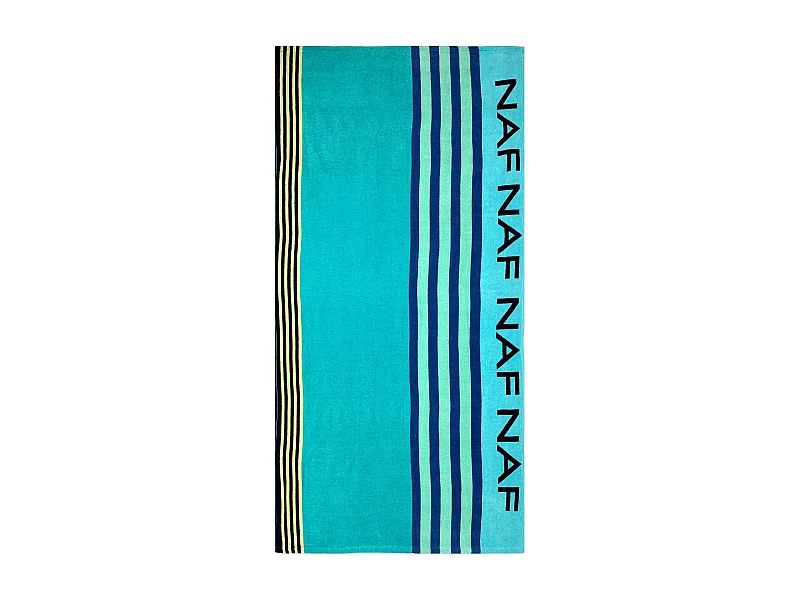 Serviette de plage Naf Naf SARDAIGNE bleu 80x160 cm