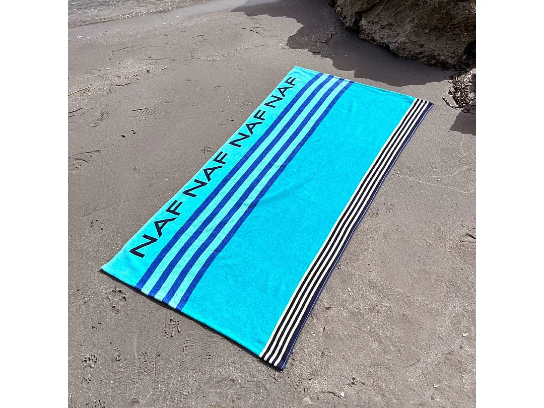 Toalha de praia Naf Naf SARDENHA azul