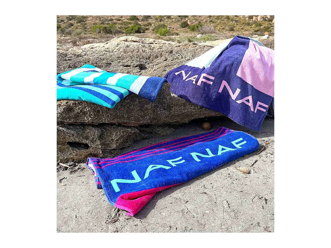 Telo mare Naf Naf SARDEGNA blu