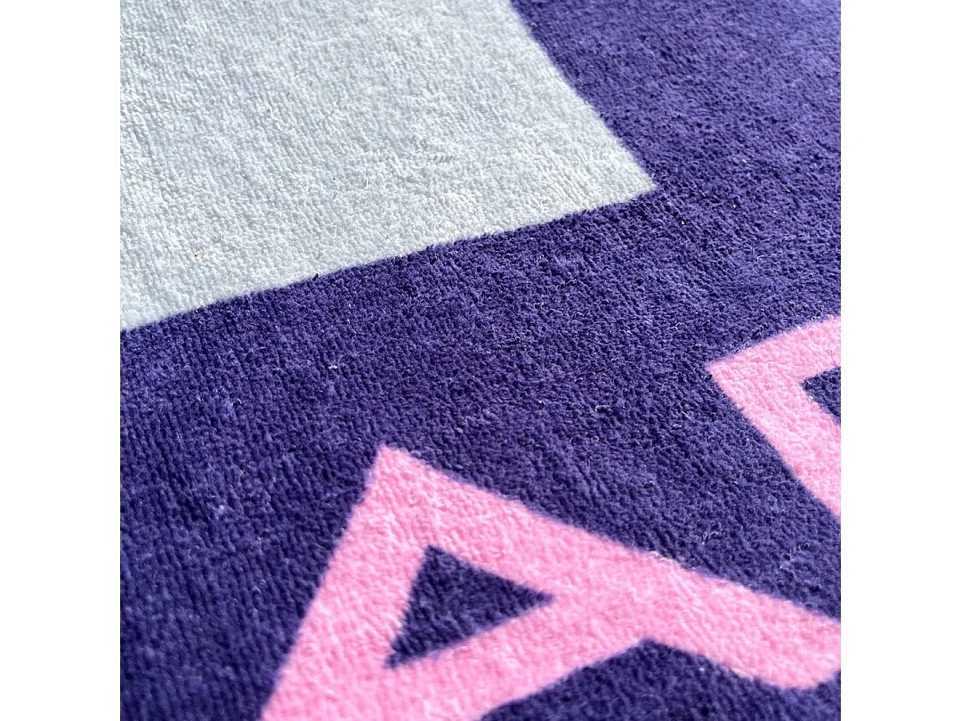 Naf Naf BIARRITZ roze strandlaken 80x160 cm