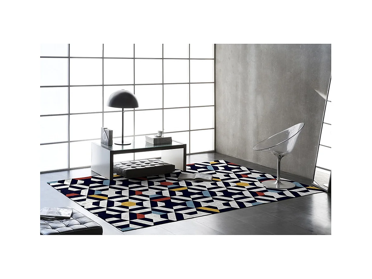 Tapis Twist Rodier multicolore 80x150 cm