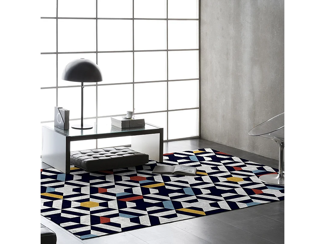 Tapis Twist Rodier multicolore 80x150 cm