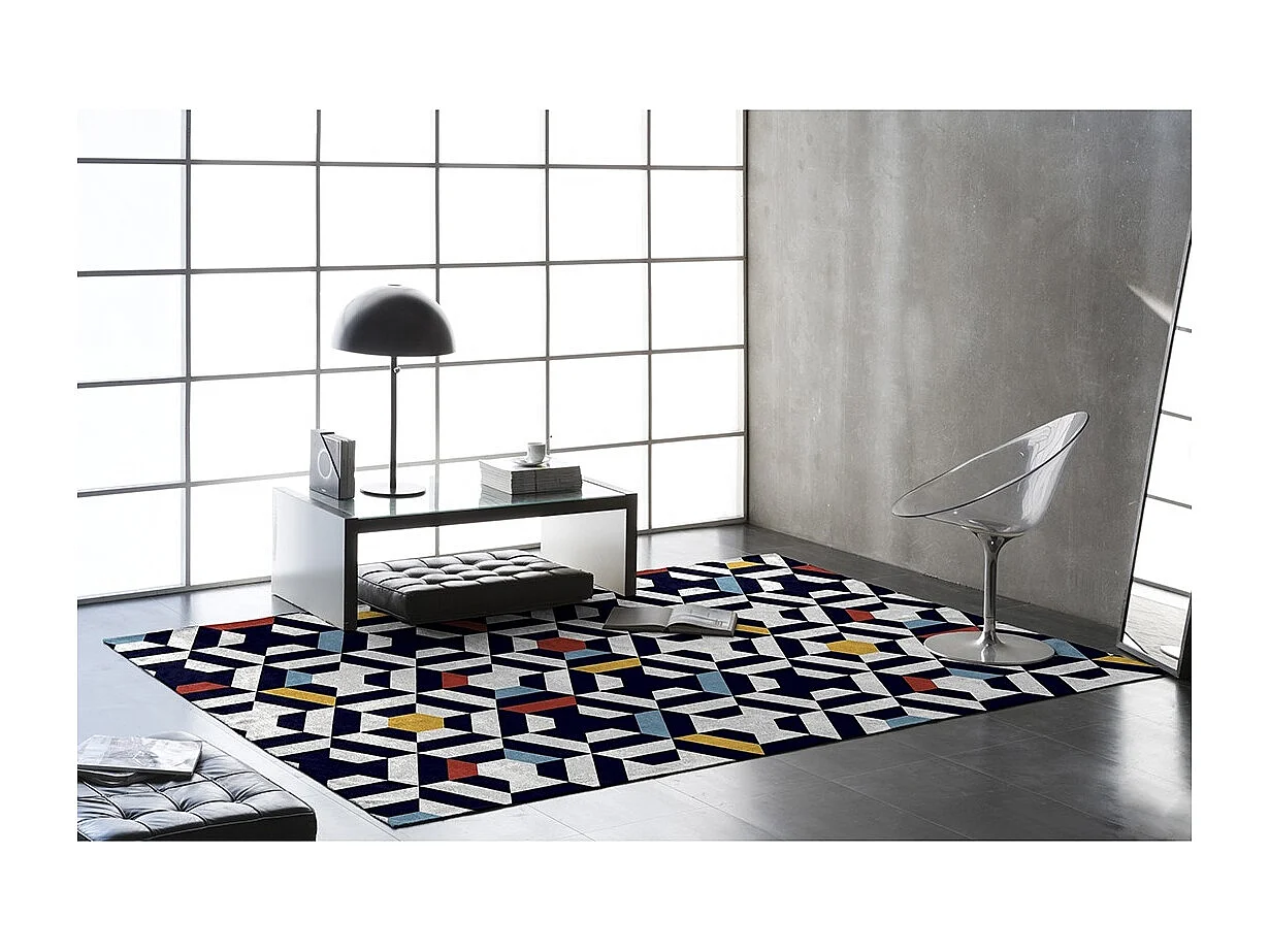 Tapis Twist Rodier multicolore 80x150 cm