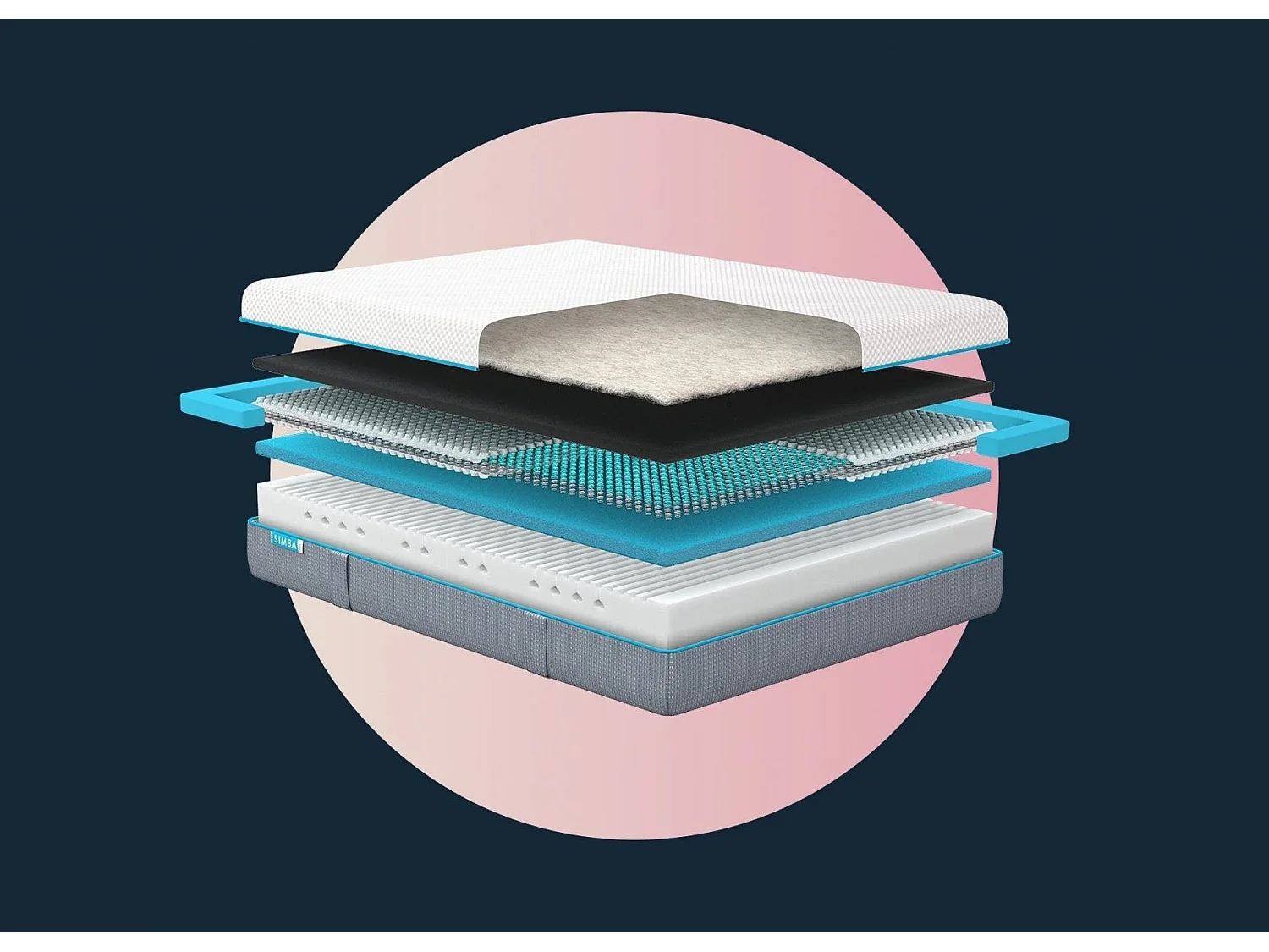 Veelkleurig Rodier concentrisch vloerkleed 80x150 cm