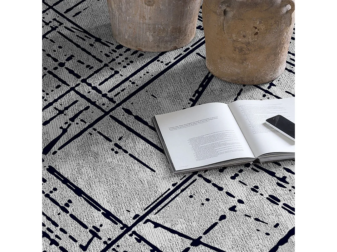 Veelkleurig Rodier Mik vloerkleed 120x170 cm