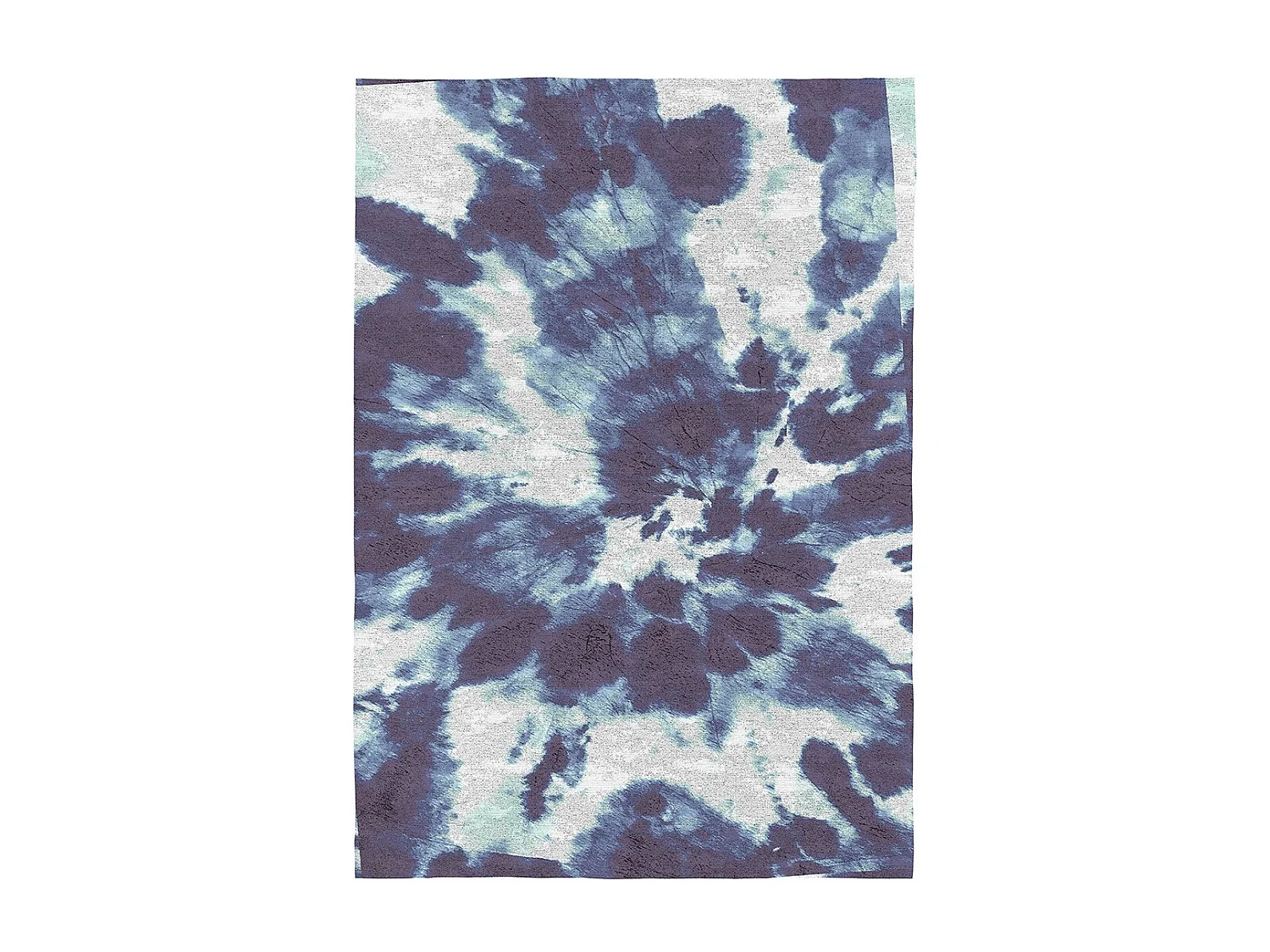 Veelkleurig Rodier Azuri vloerkleed 80x150 cm