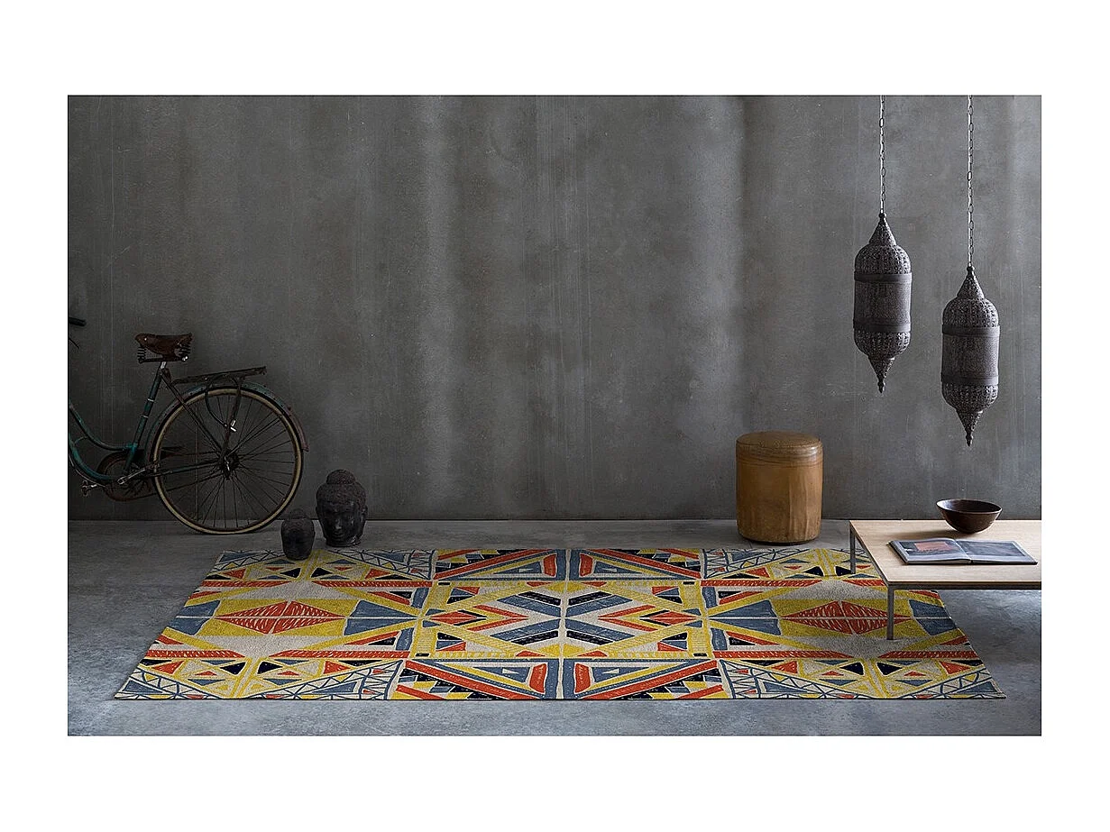 Tapis Rodier Tensival trival multicolore 160x230 cm