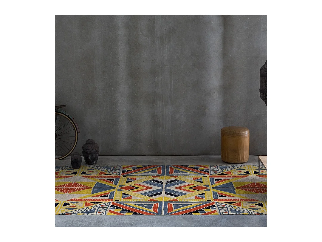Tapis Rodier Tensival trival multicolore 160x230 cm